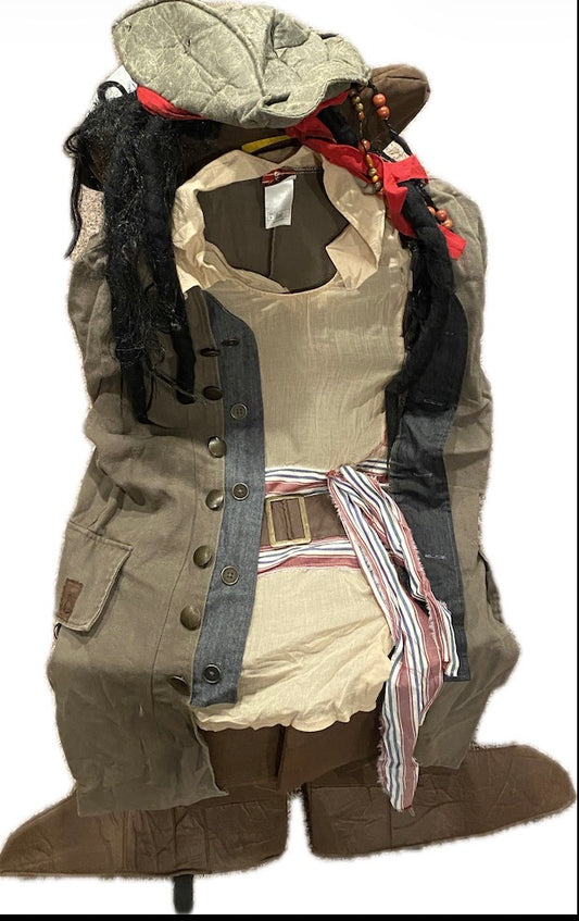 Halloween from Disney Jack Sparrow Pirates of - size Teen/Men - L (36-38)