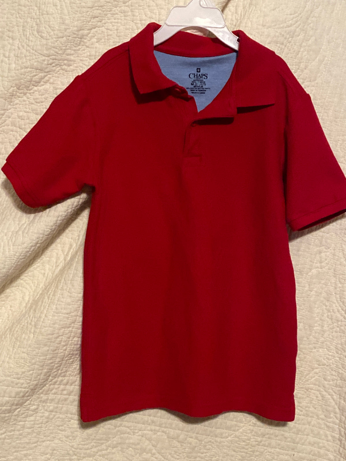 Chaps red polo Short sleeve shirt
