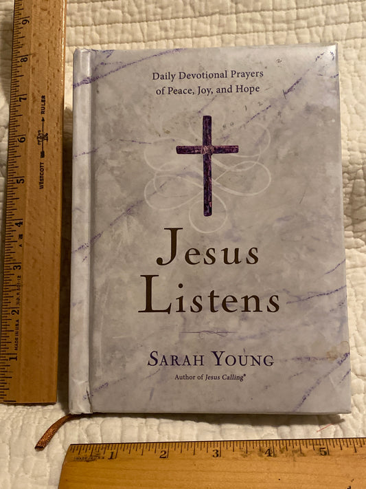 Jesus listens by Sarah Young daily