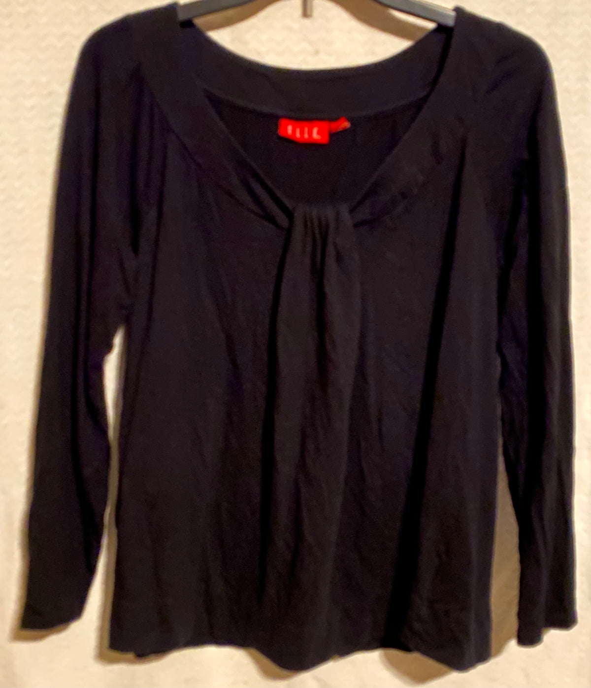 ELLE black long Sleeve shirt - size Women - XL (16/18)