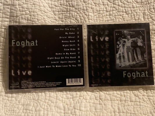 Foghat live CD