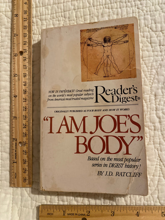 Readers Digest book I am Joe's Body