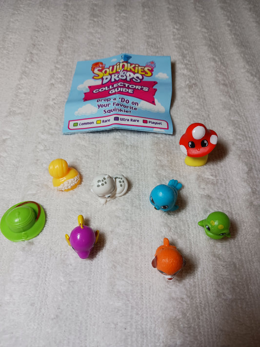 Squinkies do drops w/fitted hats