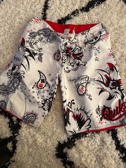 Red white black - size Teen/Men - L (36-38)