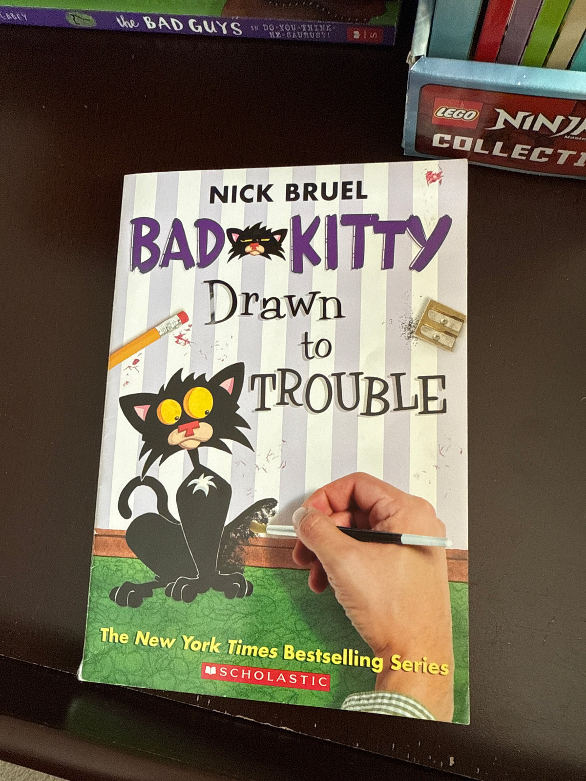 Bad kitty Drawn to trouble