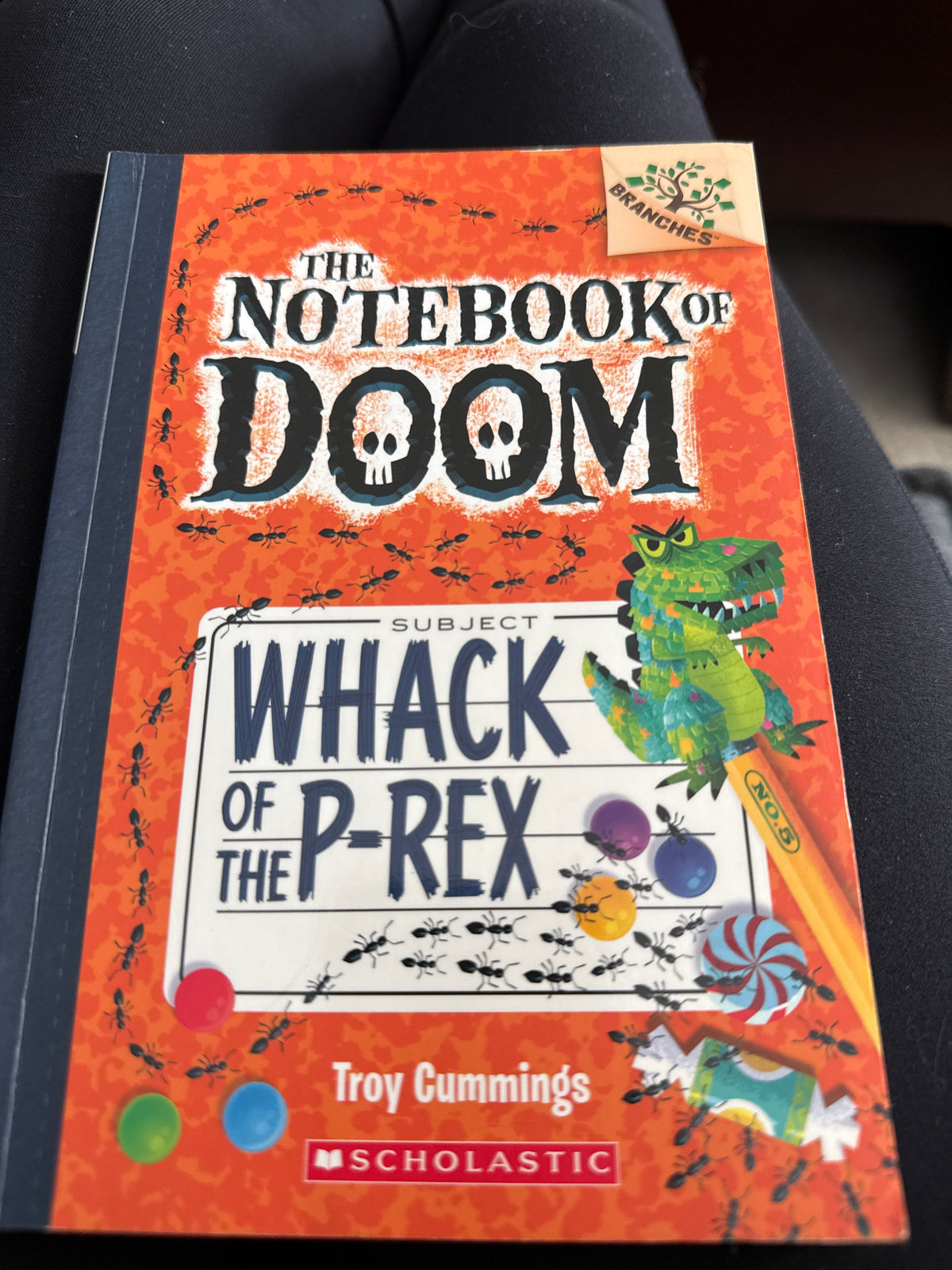 The notebook of doom Whack of the P Rex