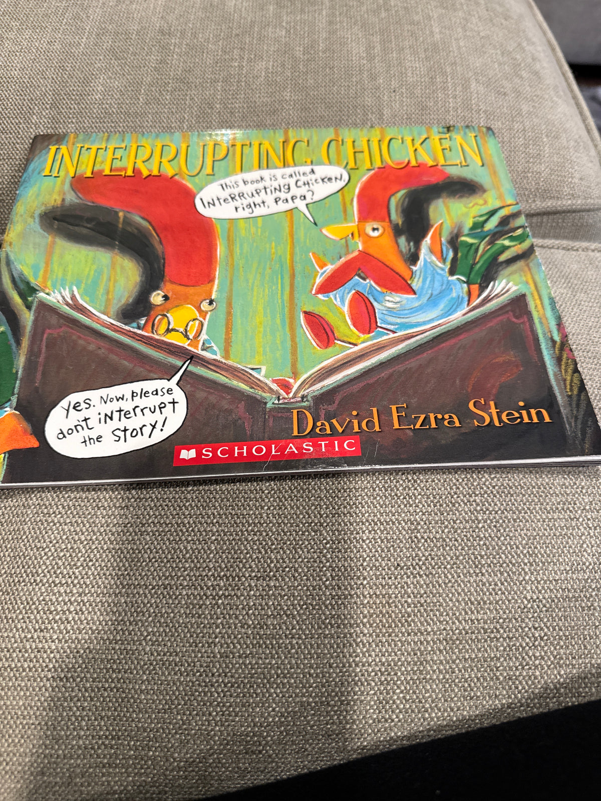 Interrupting chicken