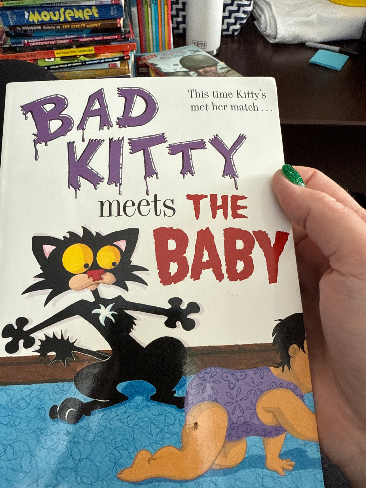 Bad kitty Meets the baby