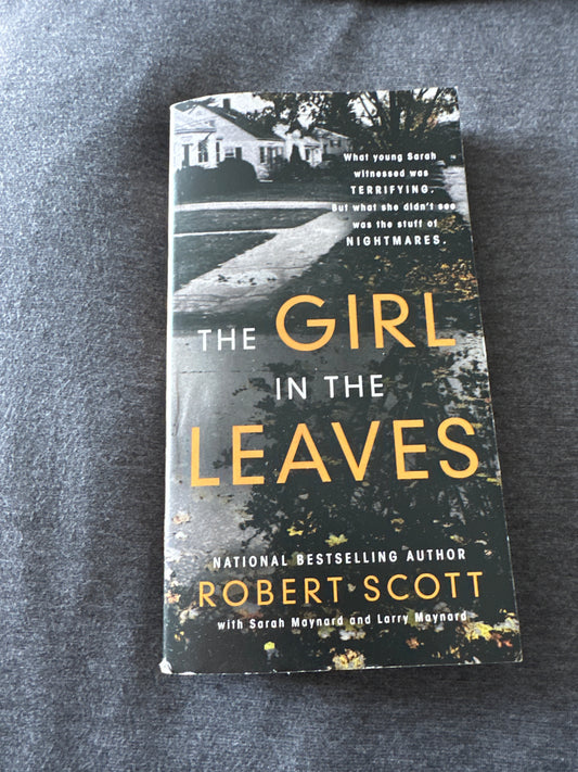 The girl in leaves