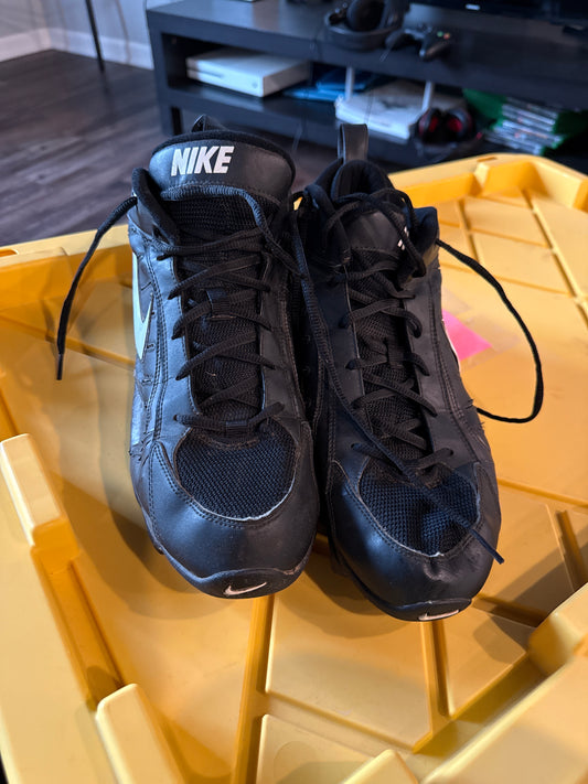 Black Nike Baseball cleats - size Shoes - Adult 12
