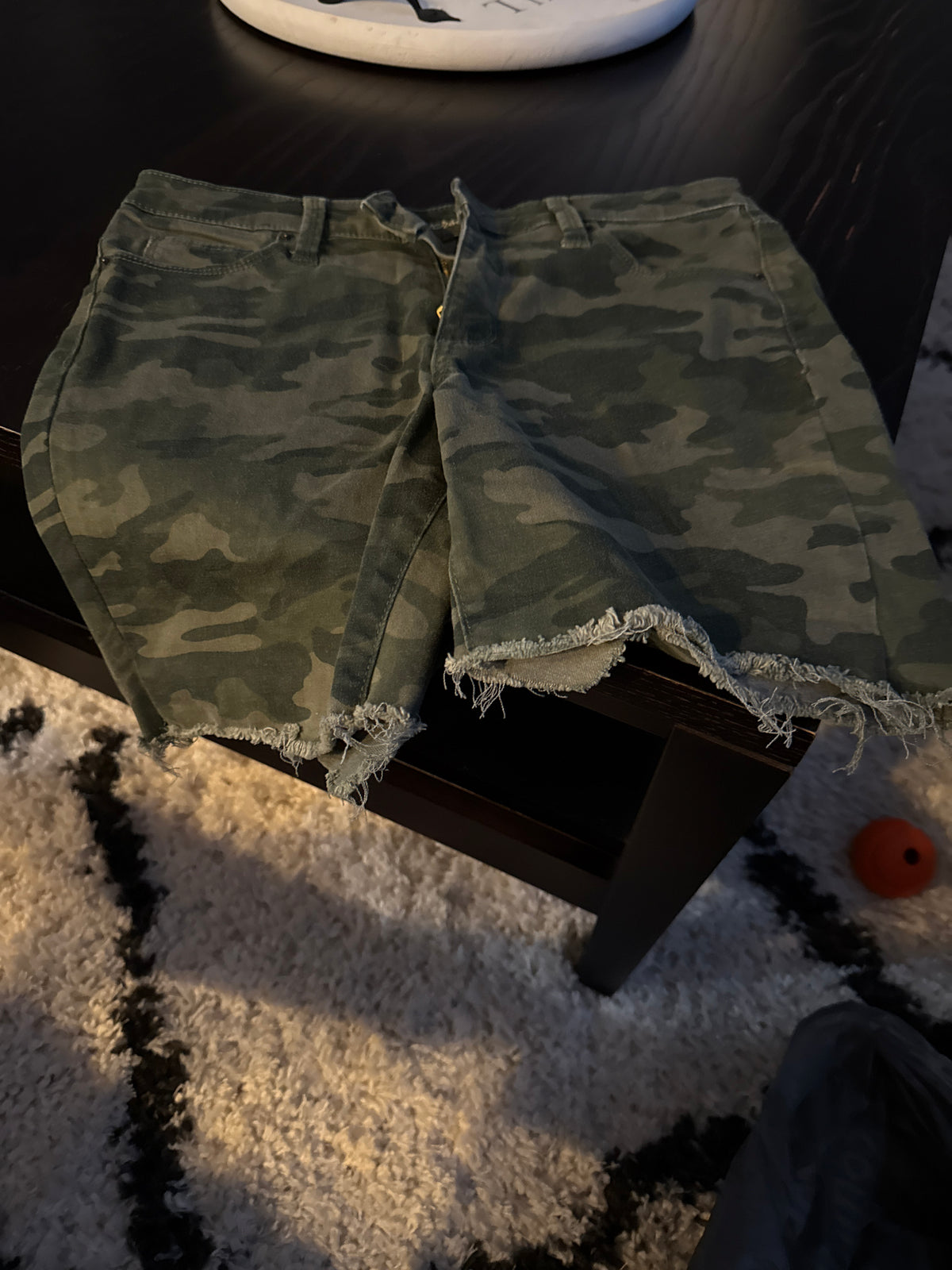 Camo shorts - size Women - S (4/6)