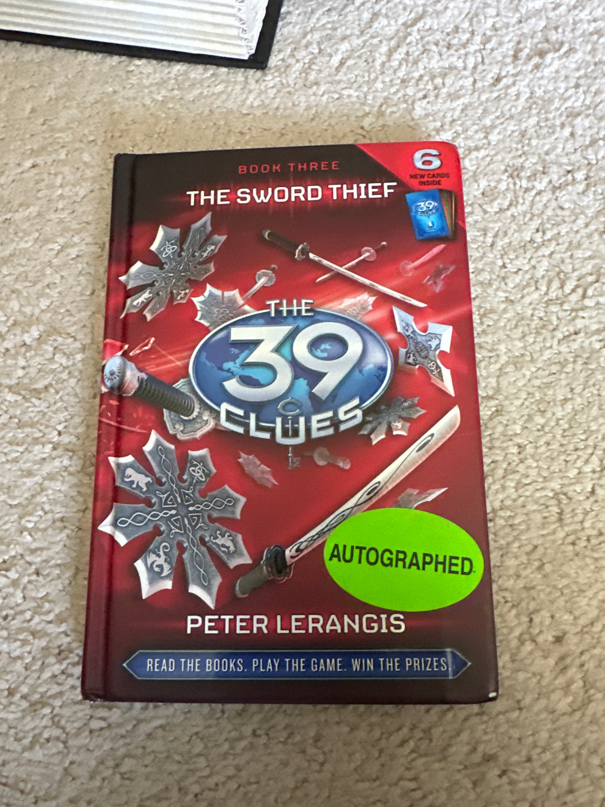 39 clues The sword thief