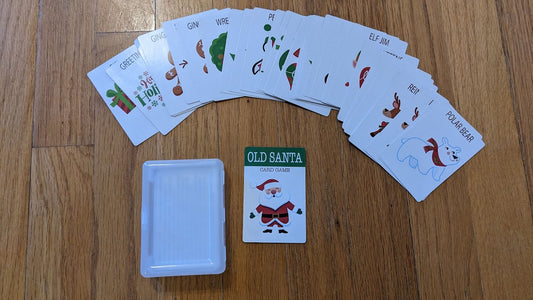 Old Maid Card Game Christmas Version