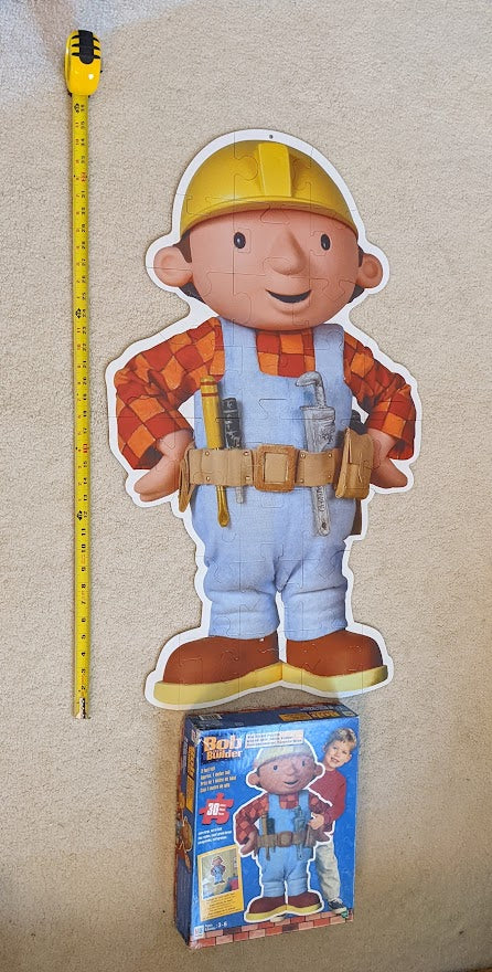 LG Bob Builder-torn box puzzle good condition