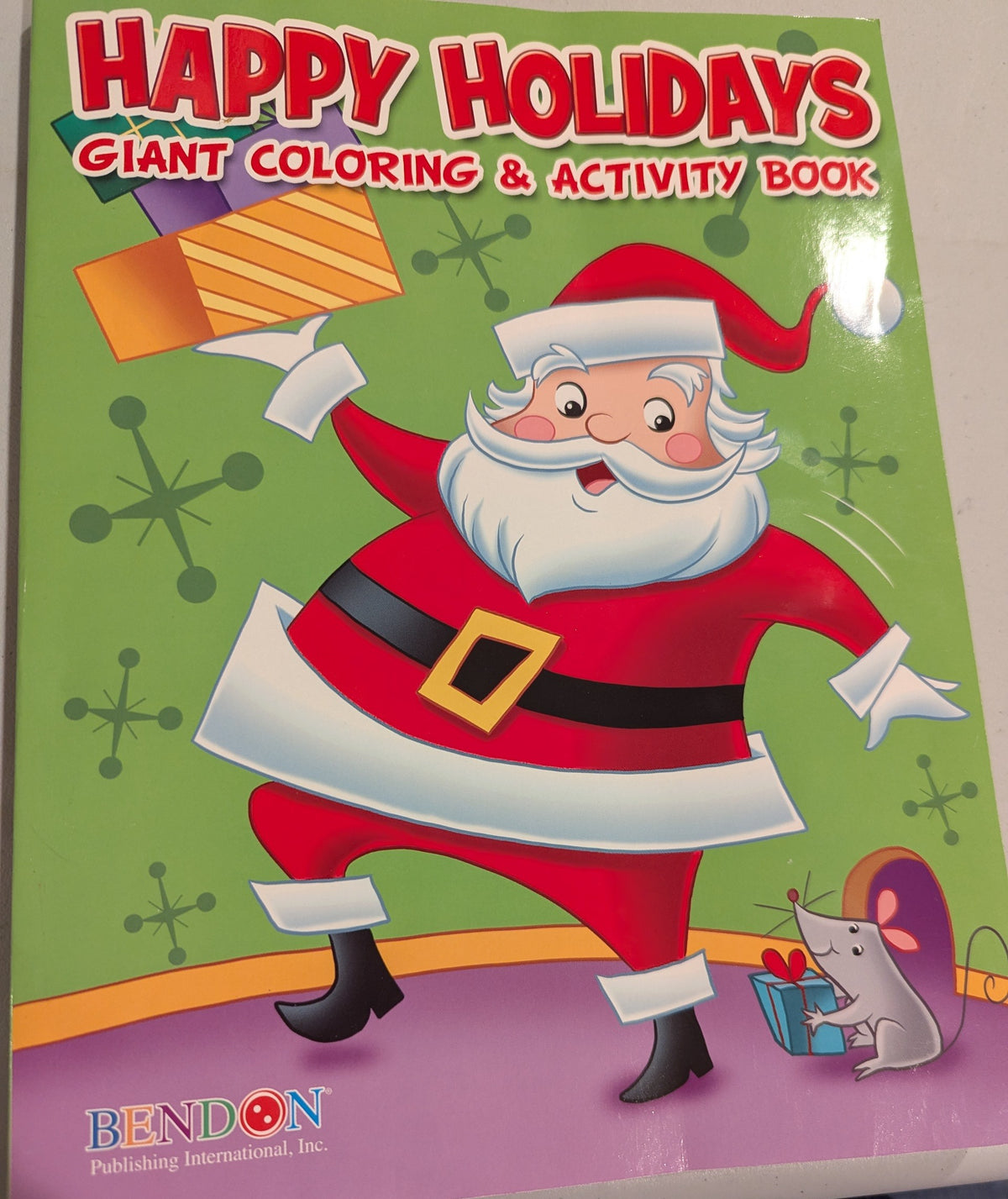 Happy holidays Coloring/Activity book