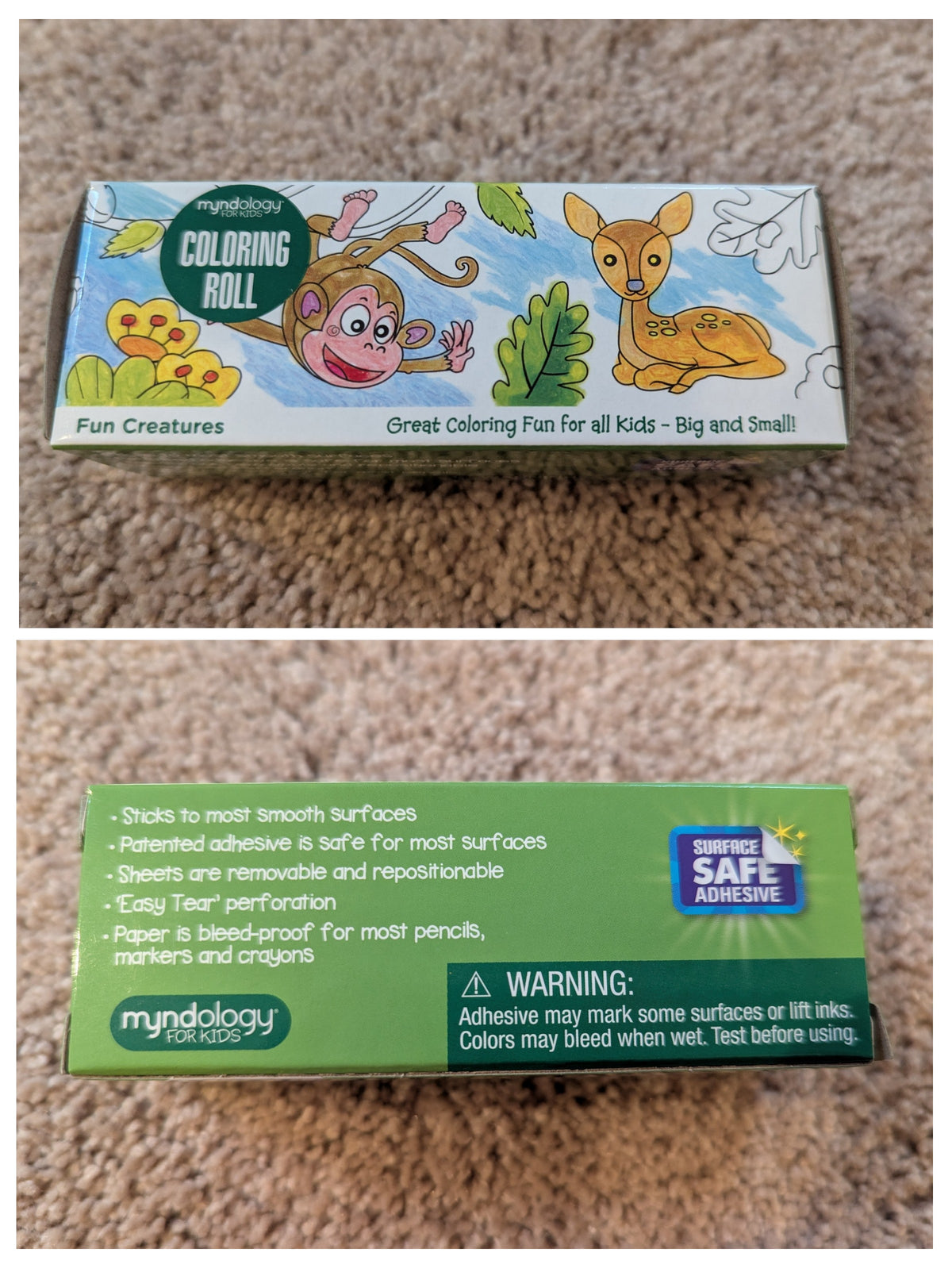 Coloring Roll Animal Theme