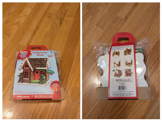 New! Foam Gingerbread Kit