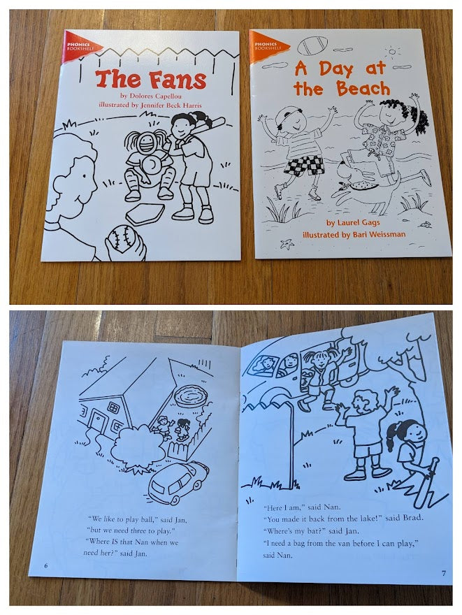 Set of 2 Phonics books