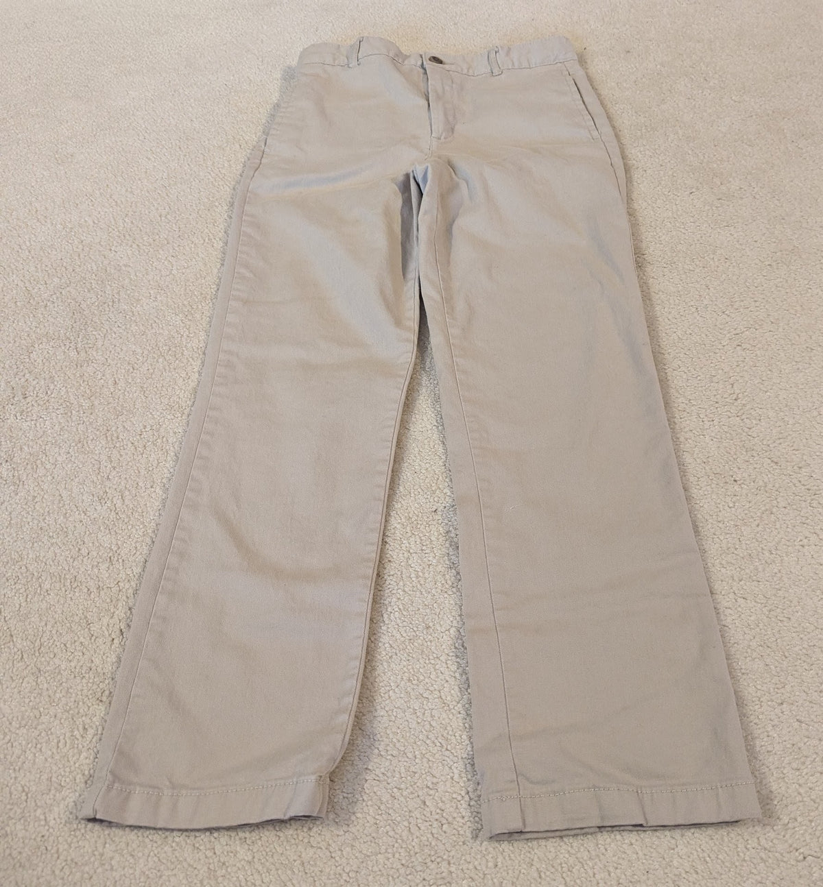 Children's Place- tan Pants w/adjustable waist - size Youth - 12 (L)