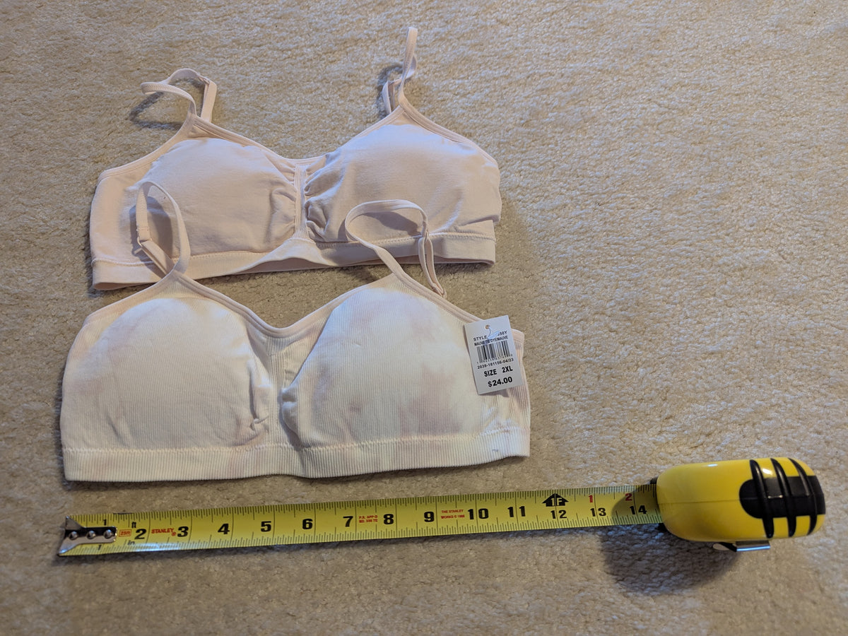 Maidenform girls 2 bras Tag 2xl, see picture