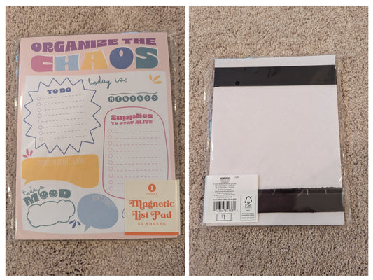 New! Magnetic list pad