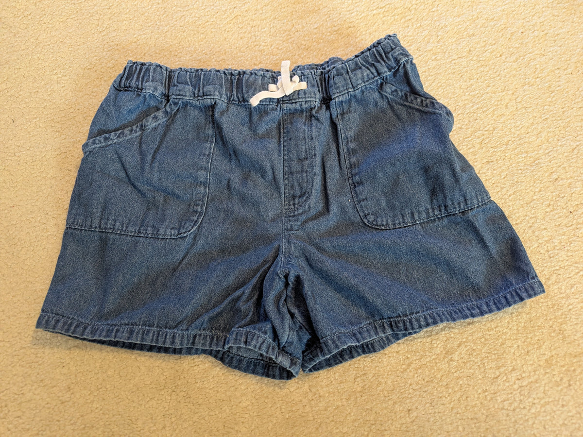 Lt weight denim color Shorts w/front pockets - size Youth - 14 (XL)