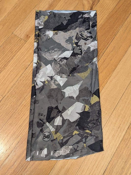 Youth size camo buff for head and neck