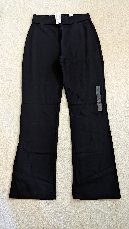 NEW($14)-Children's Place Black Leggings - size Youth - 16 (XL)