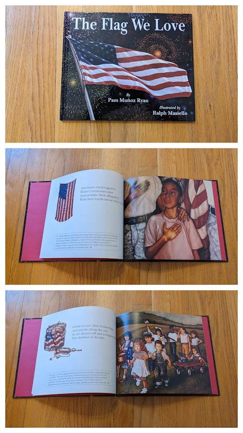Hardcover- The Flag We Love