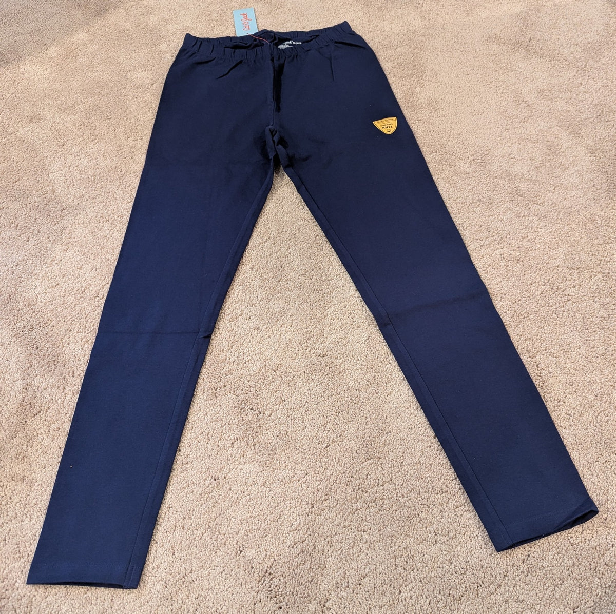 New! Blue leggings - size Youth - 16 (XL)