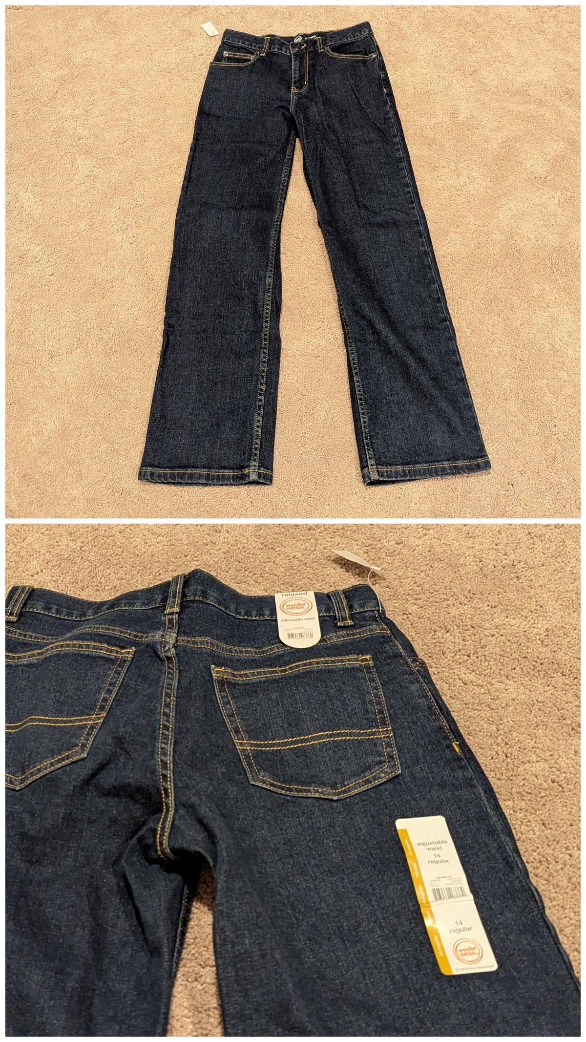 New! Jeans - size Youth - 14 (XL)