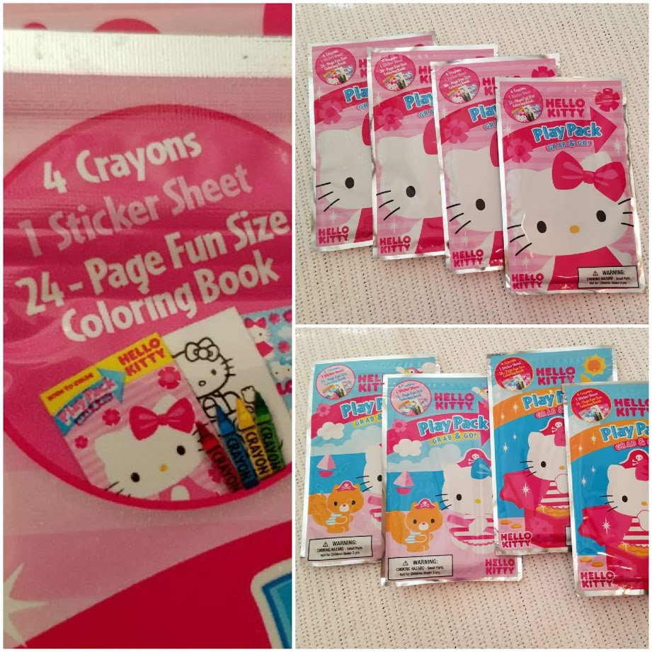 Hello Kitty Party Packs Set of 8