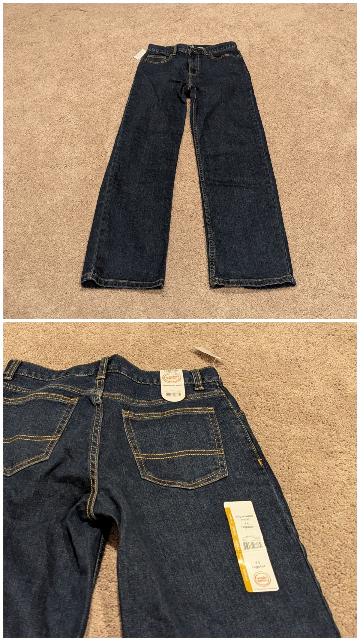 New! Jeans - size Youth - 14 (XL)