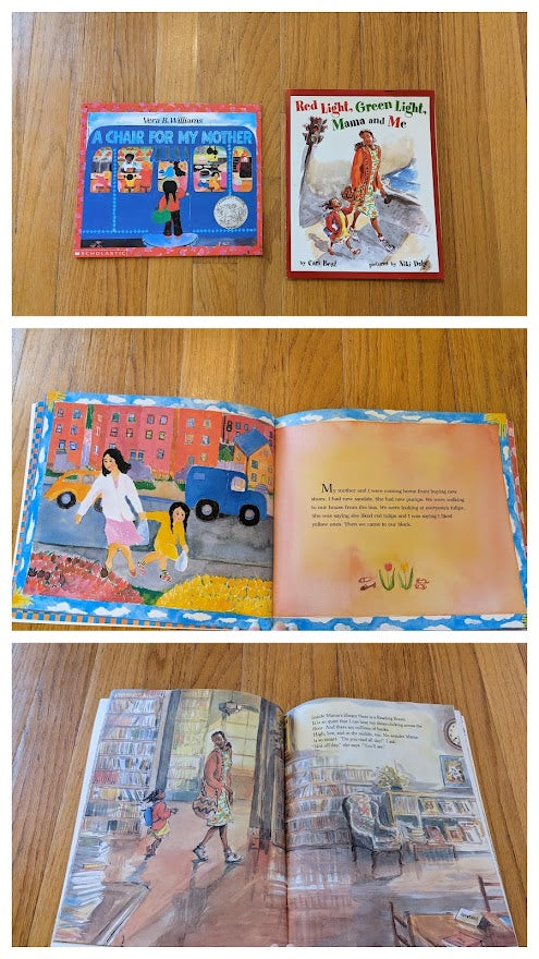 Set of 2 Books- A Chair For My Mother