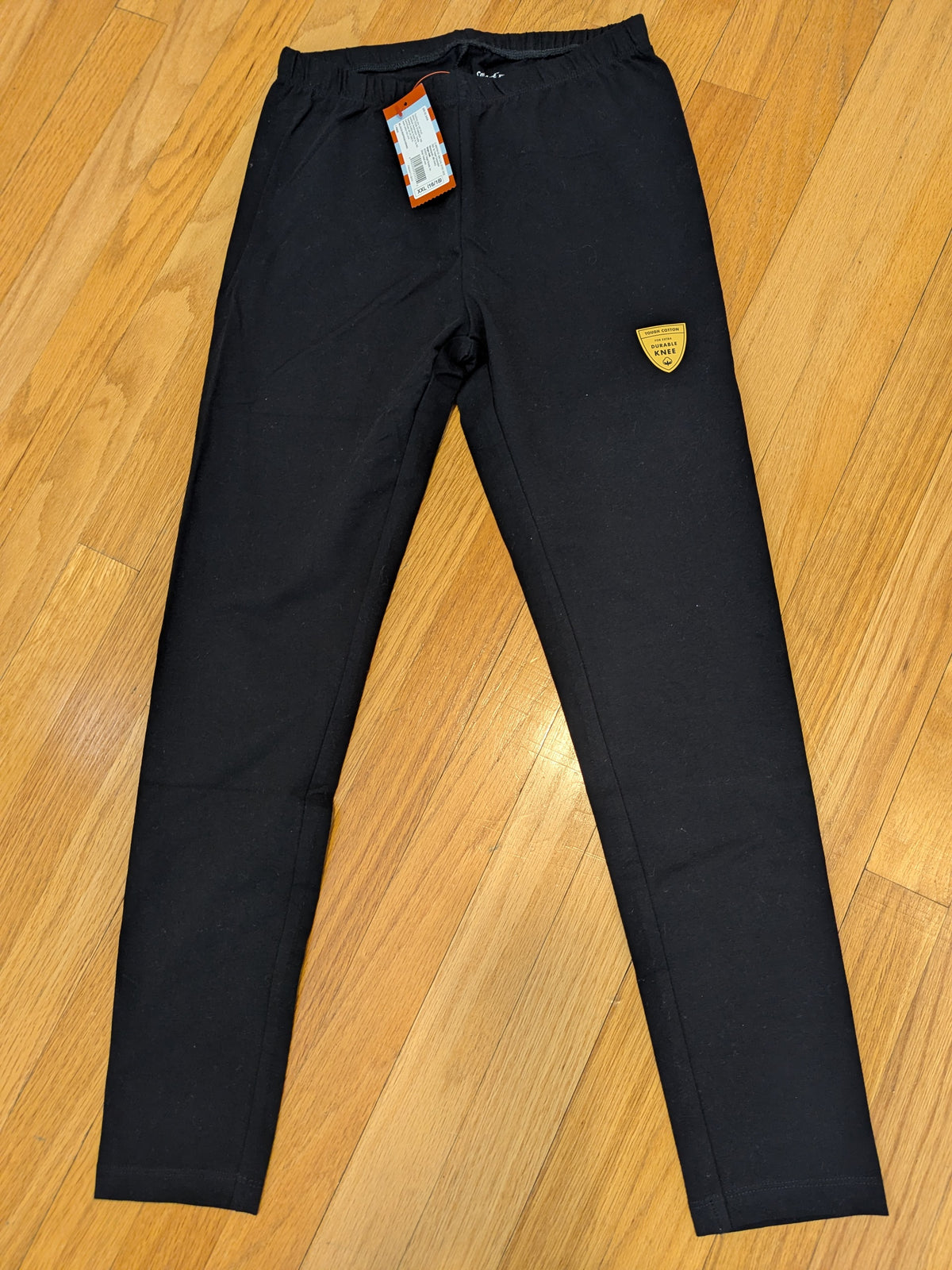 New! Black leggings - size Youth - 16 (XL)