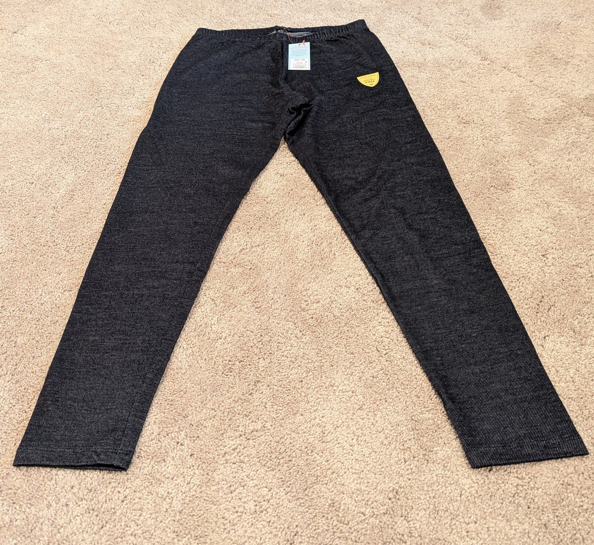 New! Denim color Leggings - size Youth - 18 (XXL)