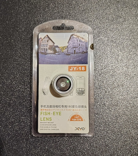 Fish eye lens for phone and camera, NEW