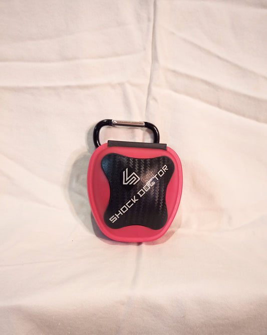 Mouthguard Case -EUC Shock Doctor, red