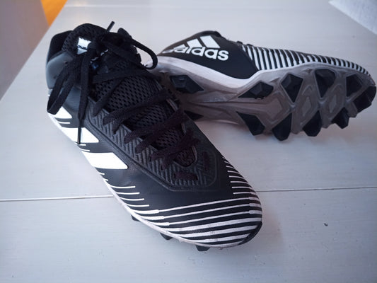 Football cleats - Adidas Freak MD 20, blk/wh - size Shoes - Adult 9