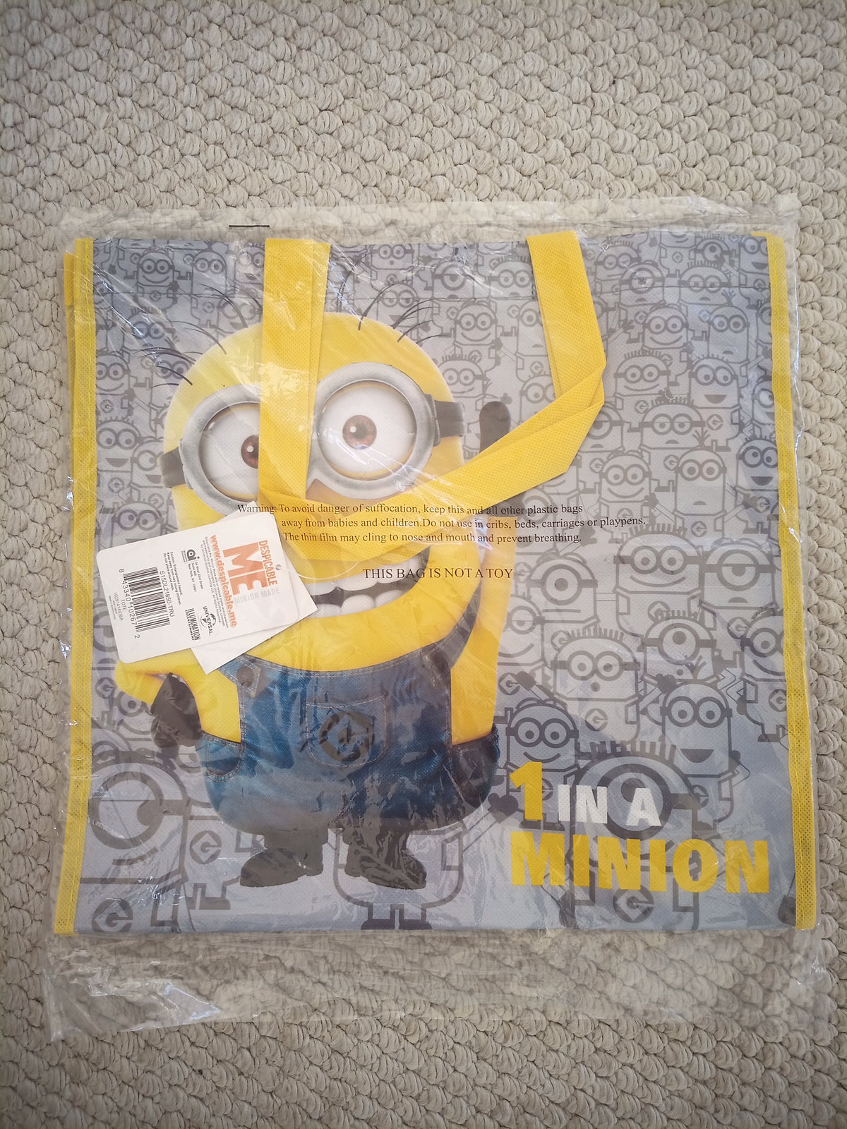 Reusable shopping bag Minions - NEW