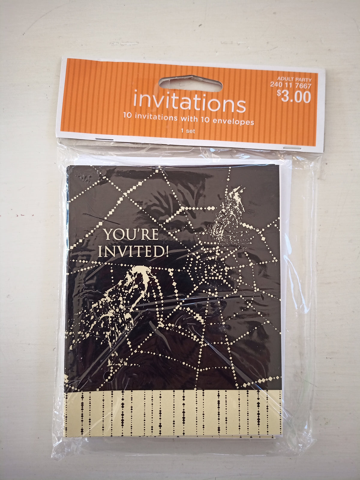 Halloween Invitations NEW - 10 count