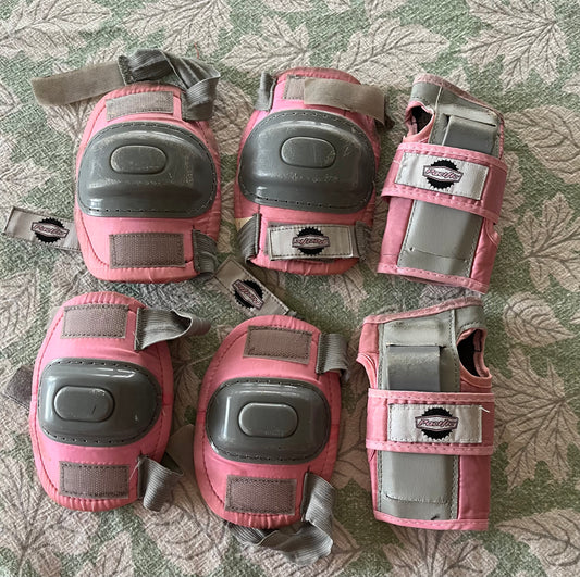 Pink elbow, knee, wrist Pad