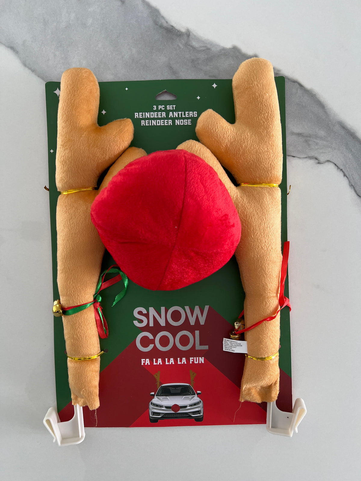 3pc car reindeer kit NEW
