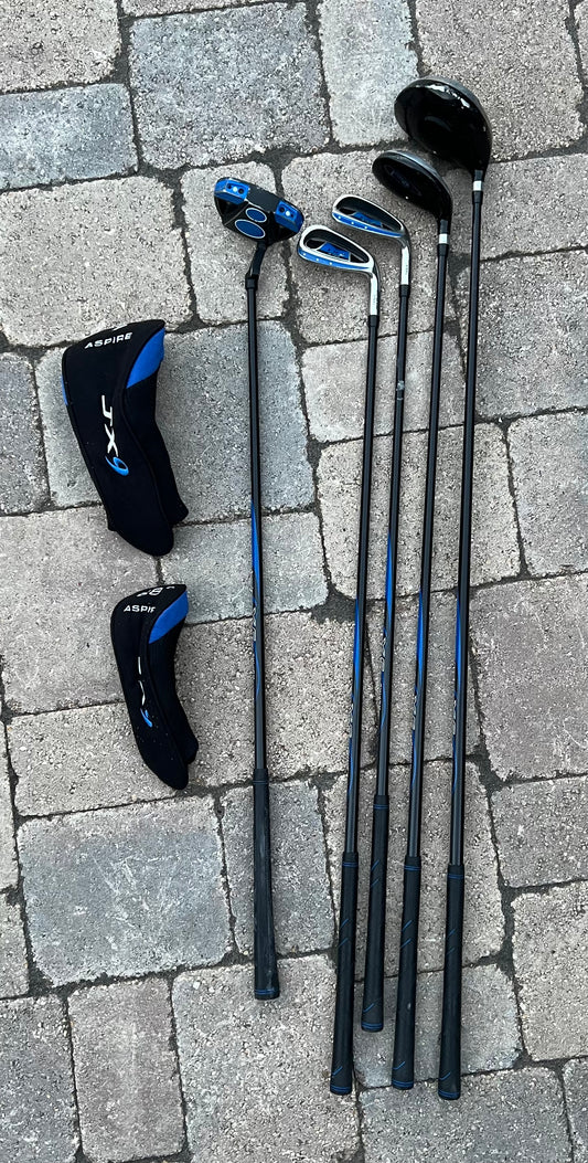 XJ Aspire clubs Partial set blk/blue GUC
