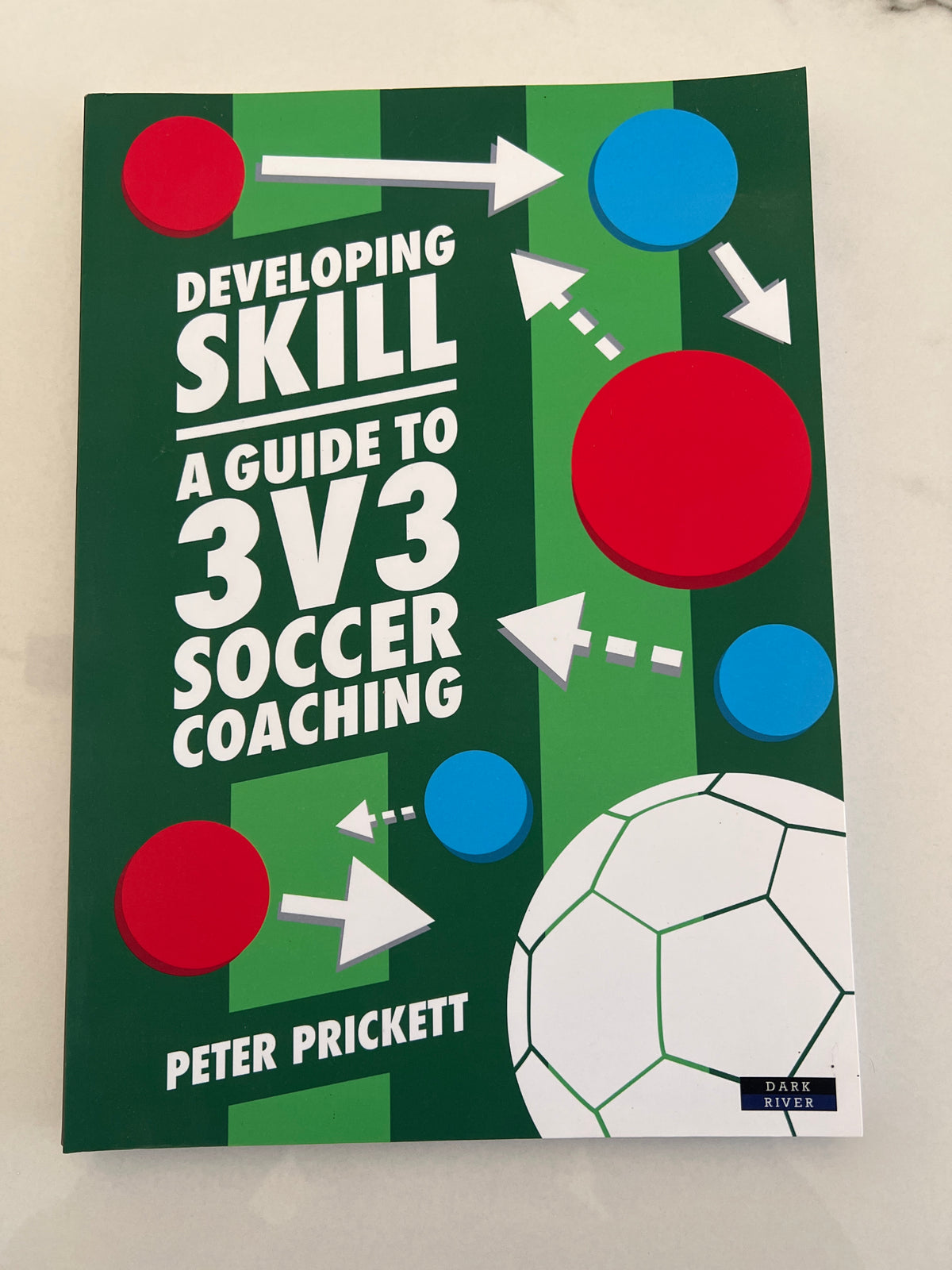 3 V 3 soccer coaching bk Like new great resource