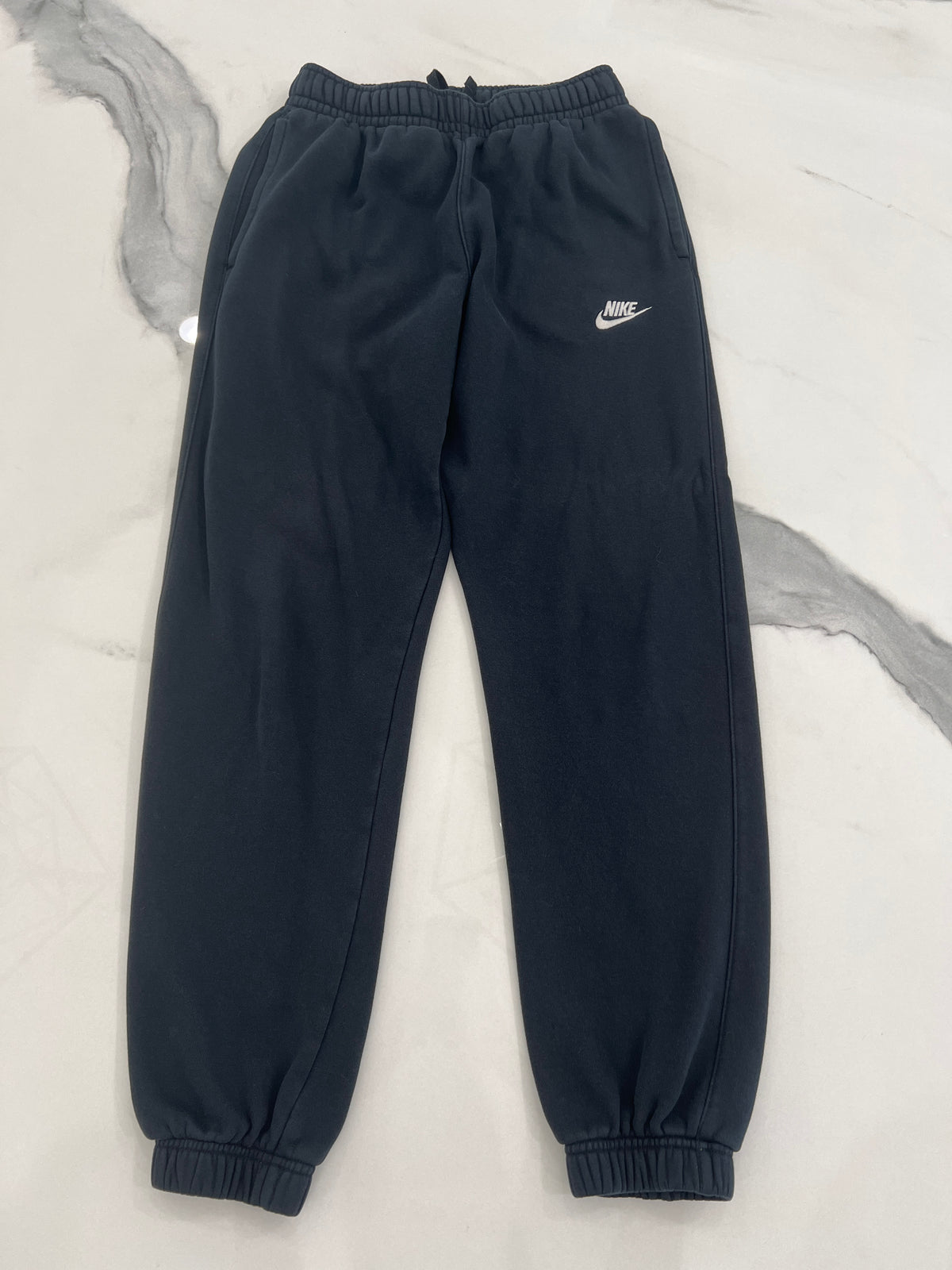 Nike club fleece swtpnts XS black VGUC no stains - size Teen/Men - XS (26-28)