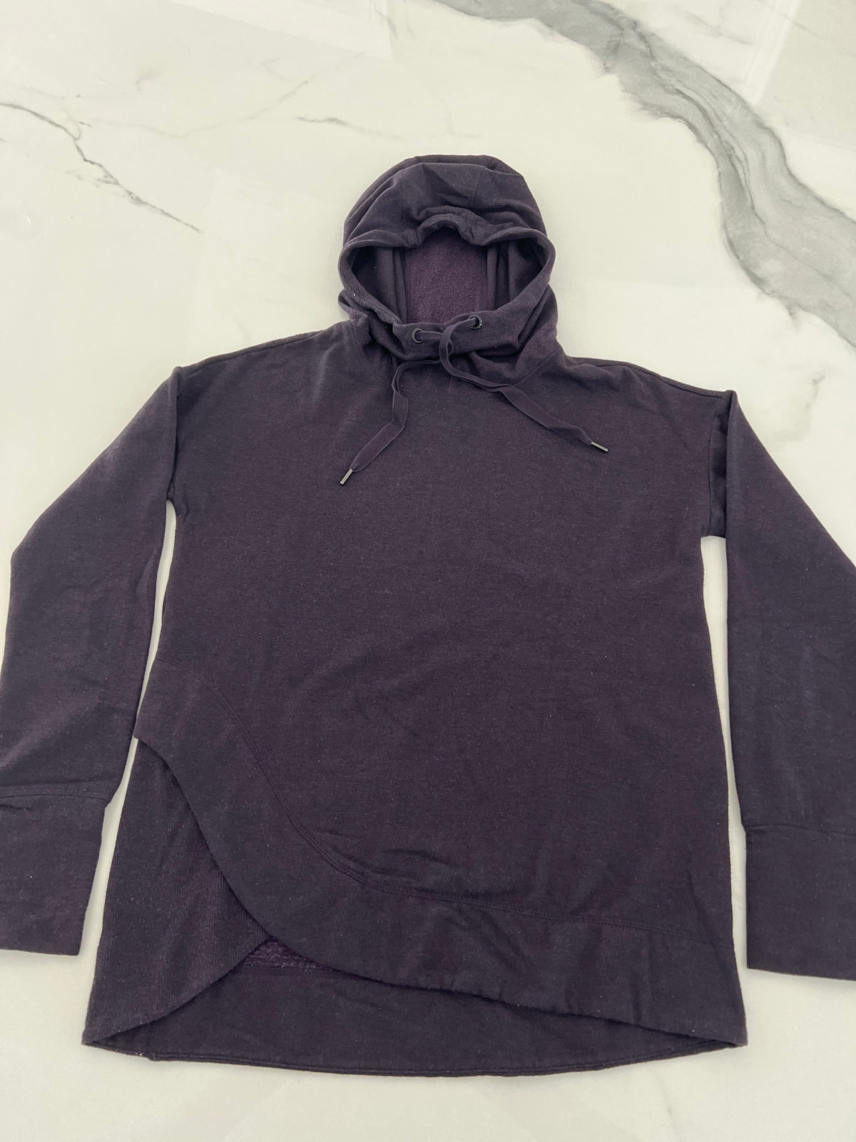 Yogalicious plum hoodie SzXS GUC LtWW - size Women - XS (0/2)