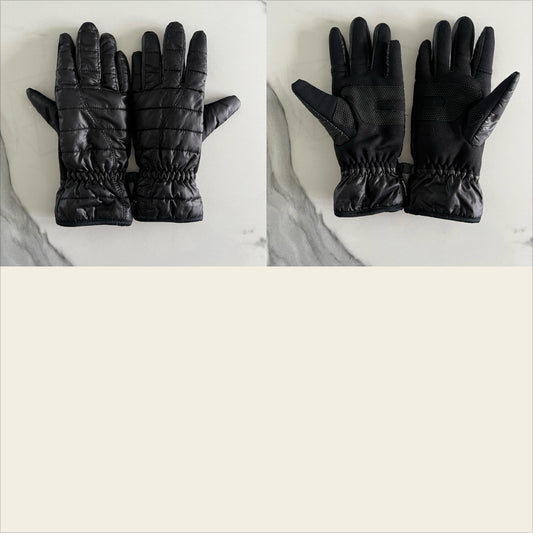 Head gloves Sz AM Quilted not worn