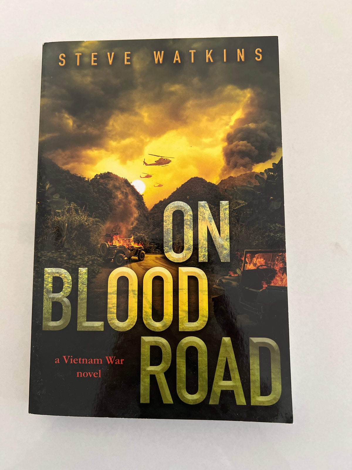 On Blood Road PpBkBk Scholastic Novel Lk New