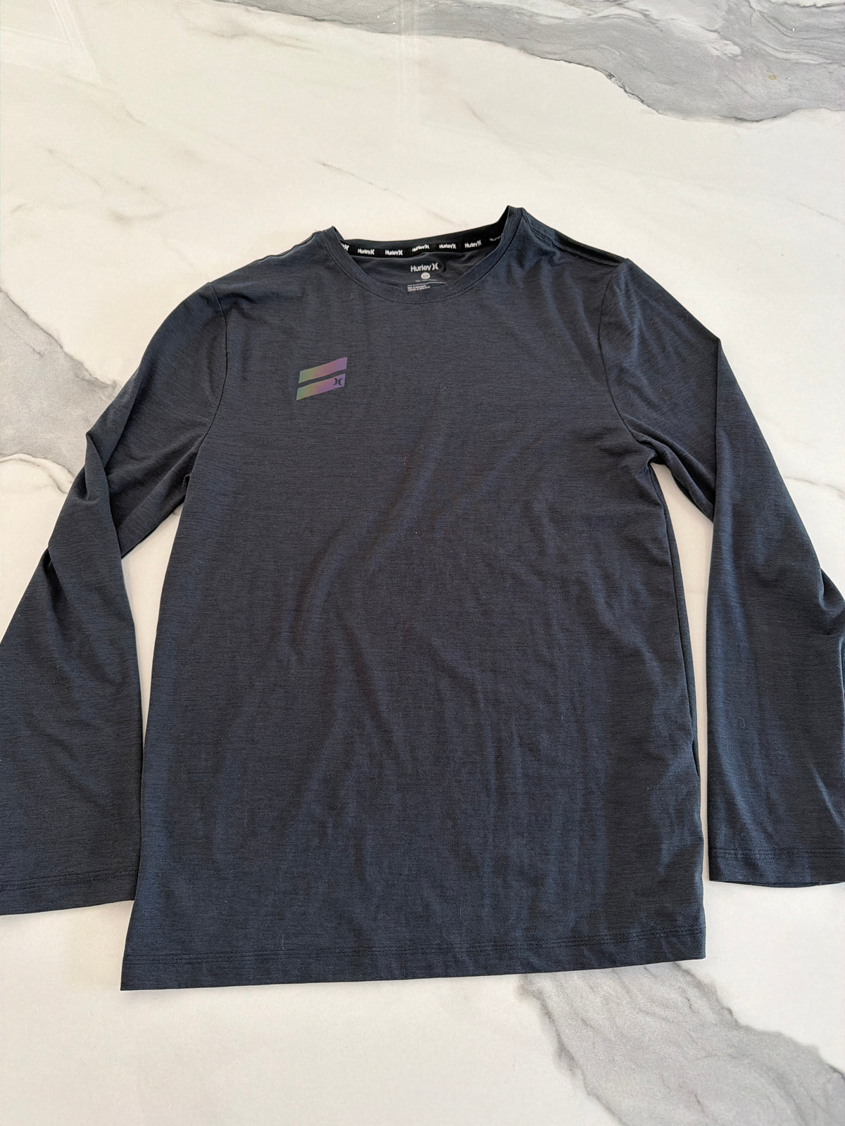 Hurley LS shirts szS Dark charcoal gray - size Teen/Men - S (29-31)